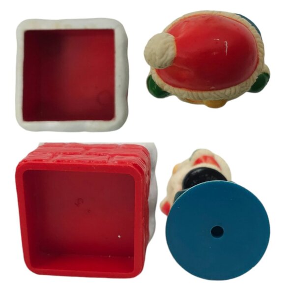 Hallmark Santa Claus Chimney Pop Up Figure 1979 Merry Miniature Kris Kringle Toy - Picture 10 of 14